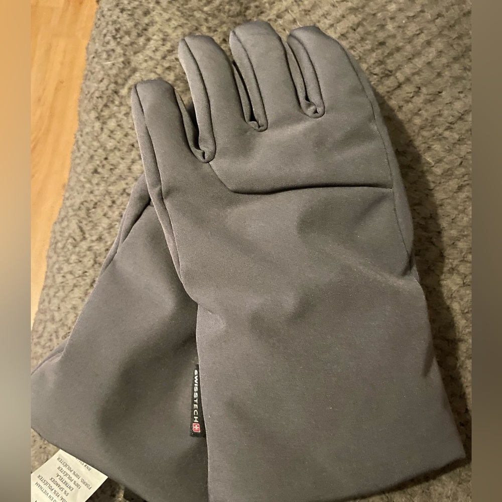 Swisstech Gray Boys Gloves size M